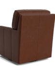 Trent Thin Track Arm Accent Chair, Stationary or Swivel Glider