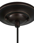 Placuna - 1 Light Pendant - Bronze