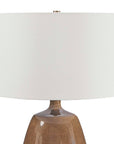 Vinson - Glossy Table Lamp - Brown