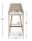 Paloma - Outdoor Wicker Bar Stool