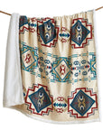 Campfire - Spirit Valley Campfire Sherpa Throw 6 Per Carton - Multi Color