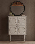 Davenport - Wall Mirror - Light Brown