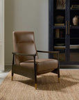 Maris Manual Recliner with Wood Frame