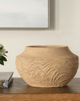 Sandstone Flow - Terracotta Vase