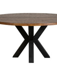 Bridgerton - Dining Table - Light Brown / Black