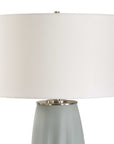 Cover Up - Sculpted Table Lamp - Blue / Silver