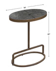 Jessenia - Marble Accent Table