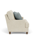 Moxy - Fabric Loveseat, T-Shaped Seat Cushion