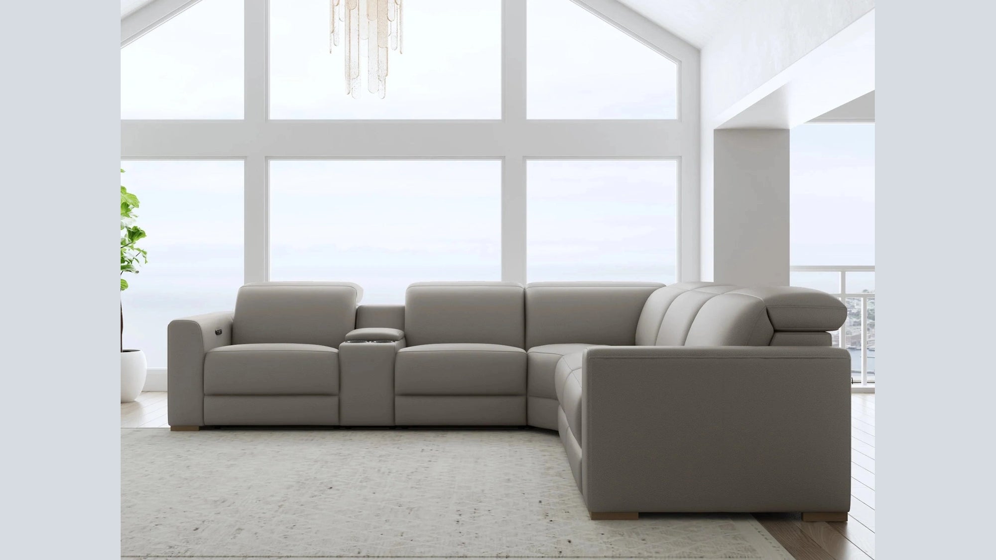 Aurora Power Reclining Sectional