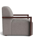 Creswell Accent Chair with Wood Arm
