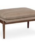Ellis Leather Ottoman