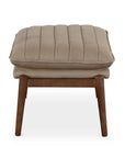 Ellis Leather Ottoman