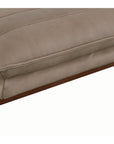 Ellis Leather Ottoman