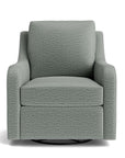 Scarlett Slope Arm Accent Chair, Stationary or Swivel Glider