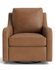 Scarlett Slope Arm Accent Chair, Stationary or Swivel Glider