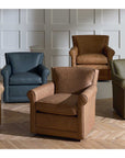 Jane Roll Arm Swivel Chair