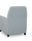 Deacon Round Arm Lay Flat Manual Recliner