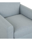 Deacon Round Arm Lay Flat Manual Recliner