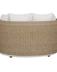Sunset - Outdoor Round Swivel Day Bed - White