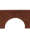 Cole - Console - Dark Brown / Beige