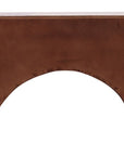 Cole - Console - Dark Brown / Beige