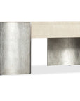 Melange - Silverfrost Cocktail Table - Pearl Silver