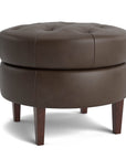 Delway Round Ottoman