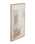 Framed Canvas Soft Geometry - Natural