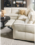 MS - Vann Six-Piece Power Sectional - White