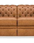 MS - Glover Power Reclining Loveseat With Power Headrest - Brown