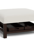 Lori Ottoman with Trays