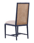 Casablanca - Side Chair - Blue / Light Brown