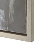 Natural Springs - Hand Painted Canvas Art - Light Gray