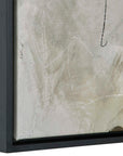 Solace I - Abstract Art On Canvas - Gray