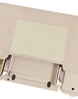 Marlowe - Knee-Hole Desk - Polished Limestone