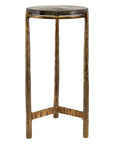 Eternity - Brass Accent Table