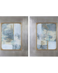 Gilded Whimsy - Abstract Prints (Set of 2) - Dark Gray