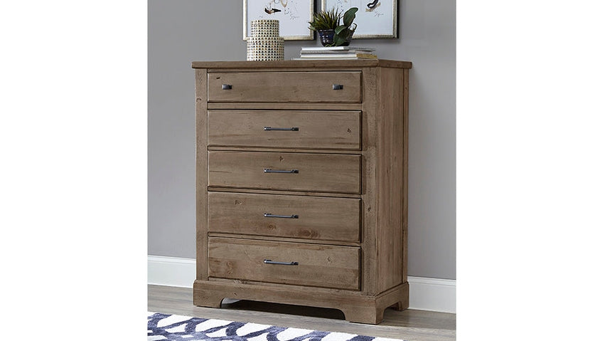 Cool Rustic 5 Drawer Chest