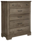 Cool Rustic 5 Drawer Chest