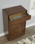 Ludwig - Drawer Chest - Dark Brown