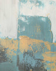 Eastside - Abstract Coastal Art - Black / Blue / Brown / Gray / Orange / Pink