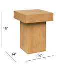 Padula - End Table - Light Oak