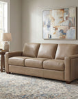 SS - Griffin Queen Sleeper Sofa - Light Brown