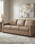 SS - Griffin Queen Sleeper Sofa - Light Brown