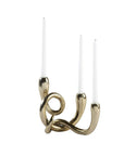 Christi - Candle Holder Set Set of 2 - Gold