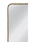 Aria - Wall Mirror - Antique Brass