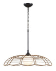 Lakeside - Indoor-Outdoor 1 Light Pendant - Black