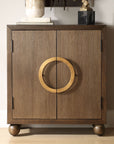 Mayenne - 2 Door Wood Cabinet - Oak