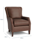 Kent Slope Arm Accent Chair