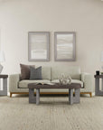 Zole II Framed Canvas - Gray